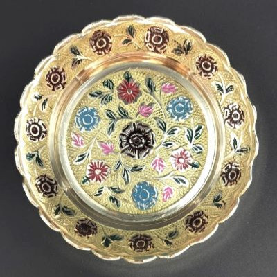 Embossed Colour Plate-11CM