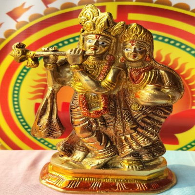 Radha-Krishna Coloured