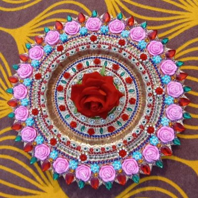 Rose Rangoli