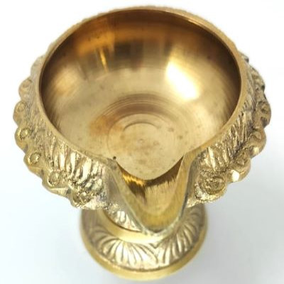 Brass Diya / Oil Lamp (Gold)