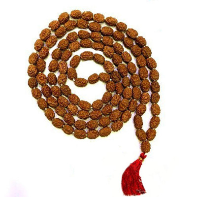 3 Mukhi Rudraksha Mala