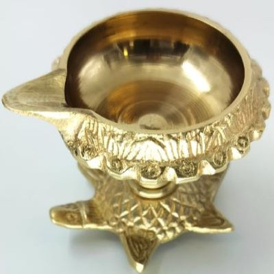 Brass Tortoise Kuber Diya
